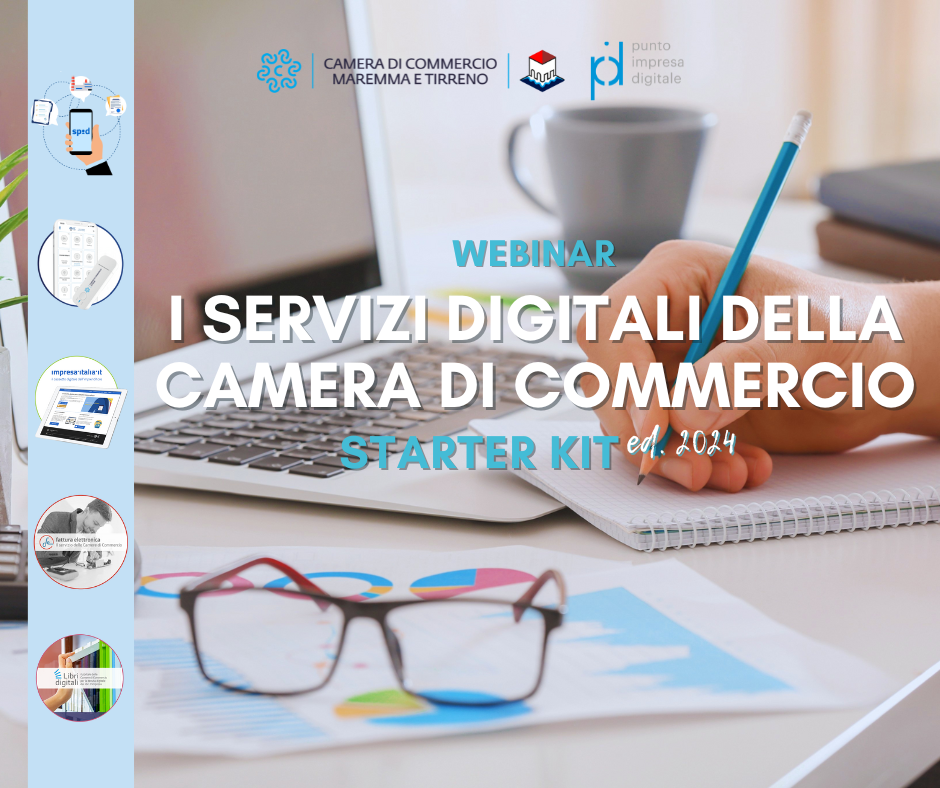 "I servizi digitali della Camera di Commercio - starter kit | Anno 2024"
