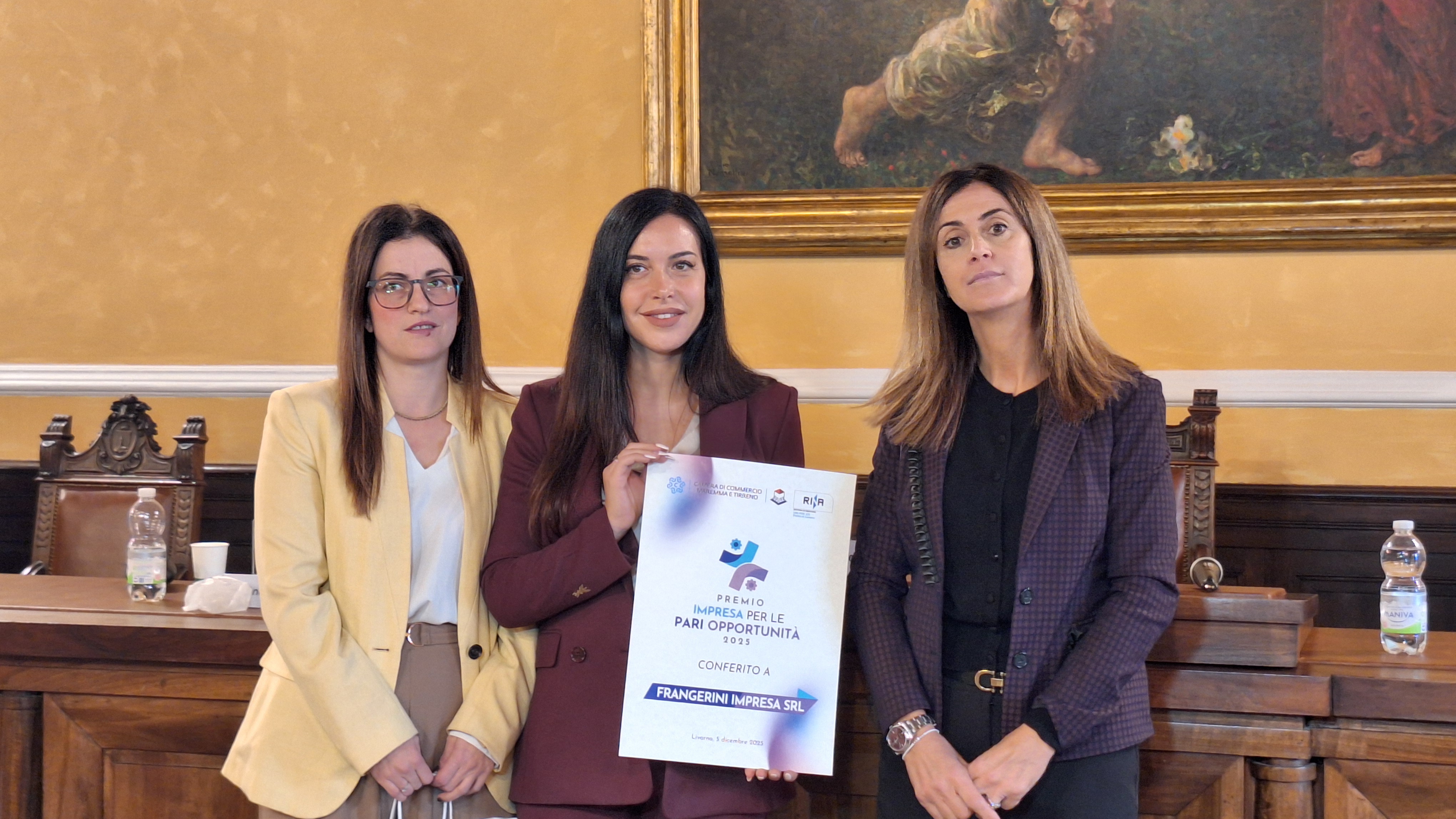 Premio Impresa per le pari opportunità conferito a Frangerini Impresa S.r.l. (Livorno)