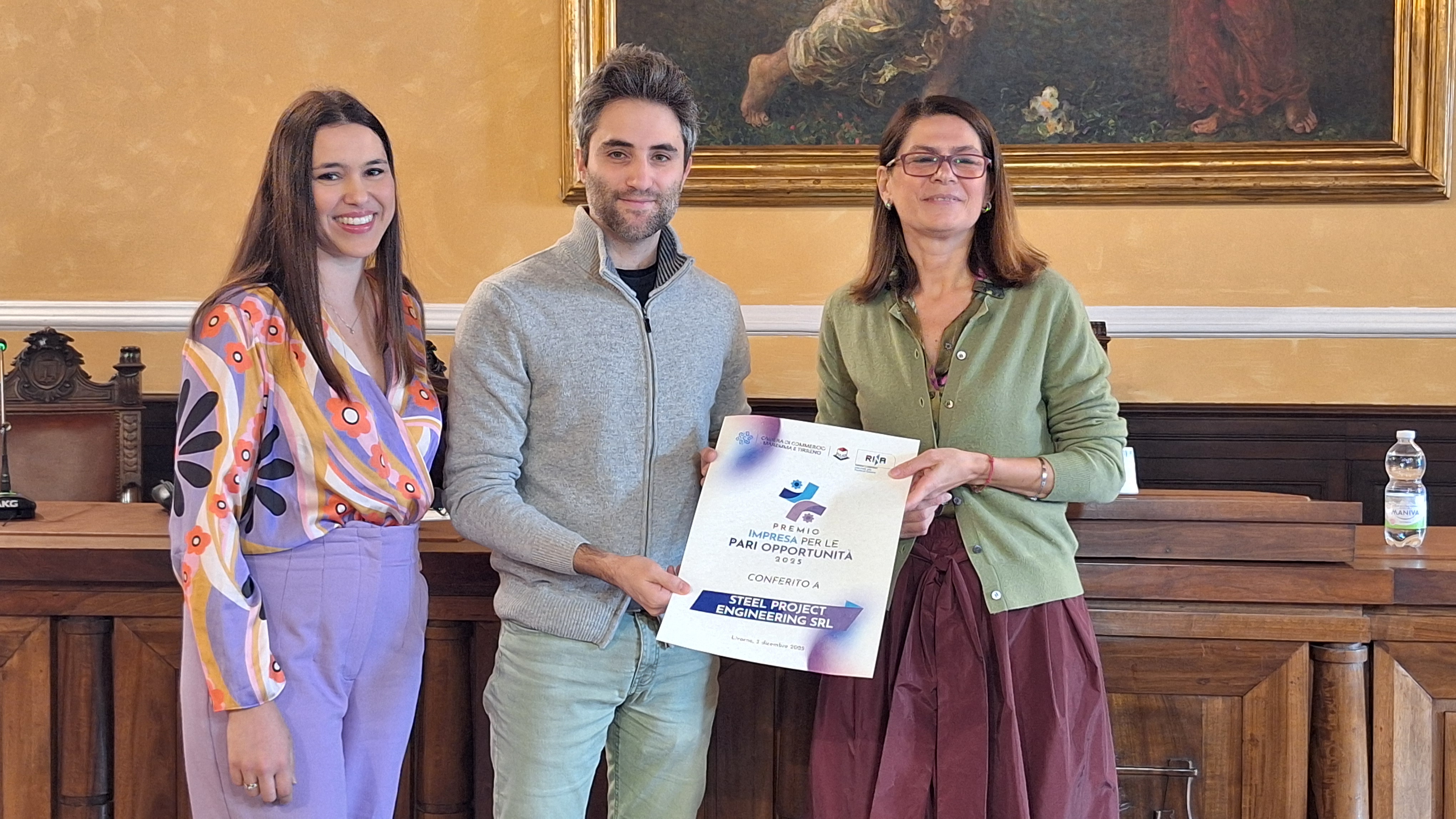 Premio Impresa per le pari opportunità conferito a Steel Project Engineering S.r.l. (Livorno)