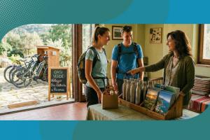 Bando per la transizione sostenibile delle imprese turistiche 2026 - Immagine generata con l'Intelligenza Artificiale