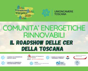 Presentazione dei progetti locali di Comunità Energetiche Rinnovabili - Il Roadshow delle CER della Toscana  | Grosseto | 5 dicembre, ore 10